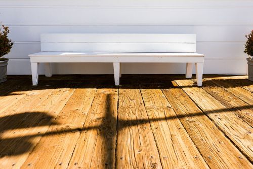bench relax wooden