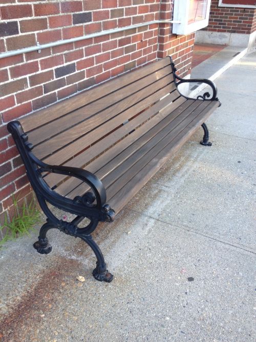 bench brick seat