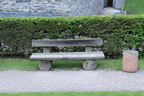 bench garden nature