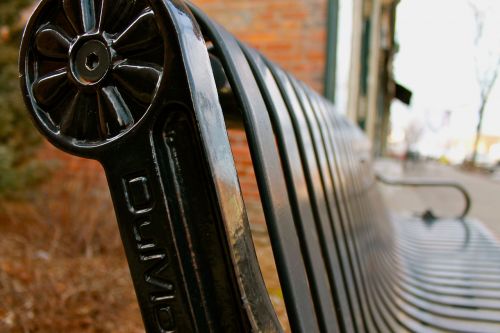 bench perspective park