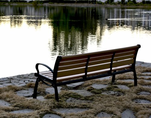 Bench On The Lake