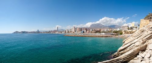 benidorm beach spain