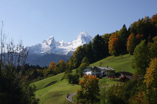 berchtesgaden bavaria watzmann