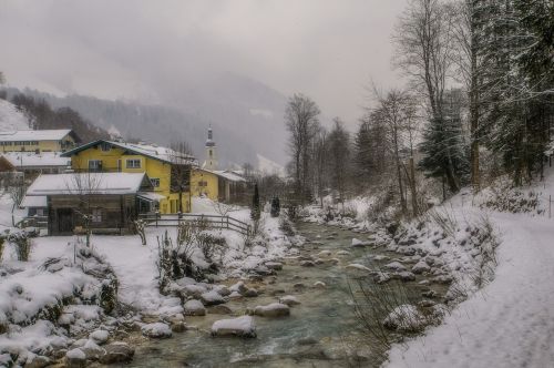 berchtesgaden winter ramsau
