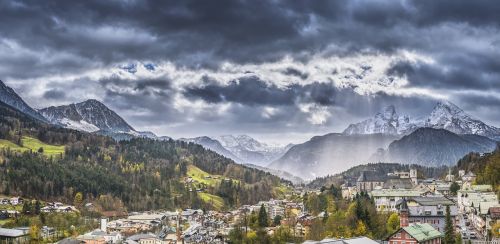 berchtesgaden alpine watzmann