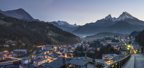 berchtesgaden alpine watzmann