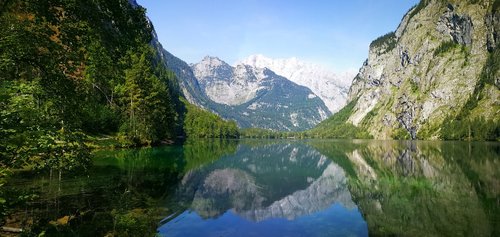 berchtesgaden  upper lake  königssee