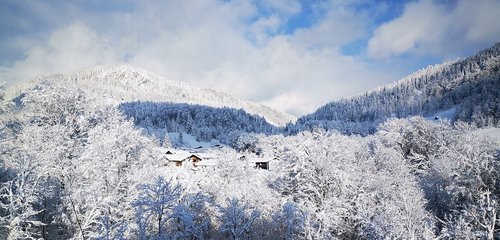 berchtesgaden  panorama  snow