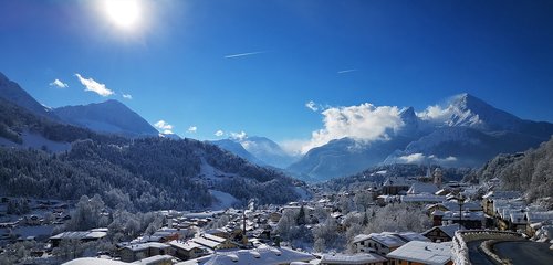 berchtesgaden  watzmann  winter holiday