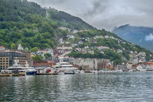 bergen  norway  port