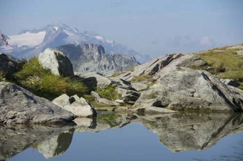 bergsee rock mirroring