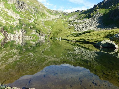 bergsee alpine lake lake