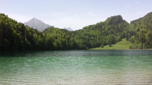 bergsee summer allgäu
