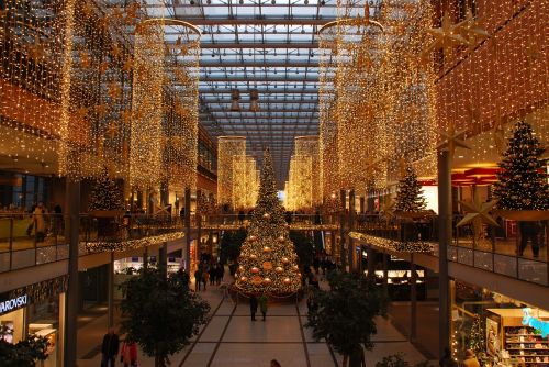berlin christmas shopping mall