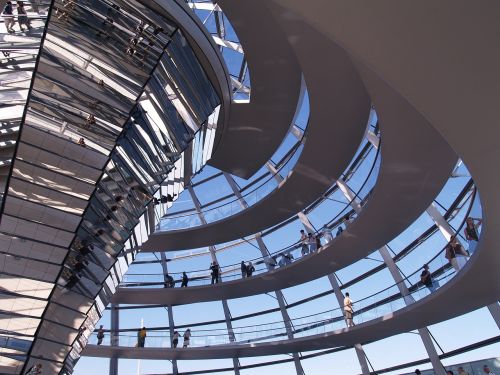 berlin the reichstag building glass