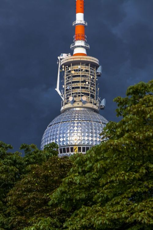 berlin building tv tower