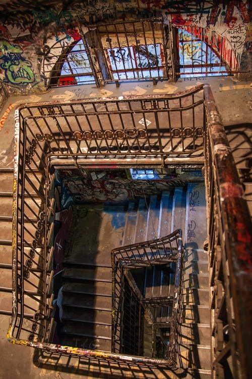 berlin  staircase  tacheles