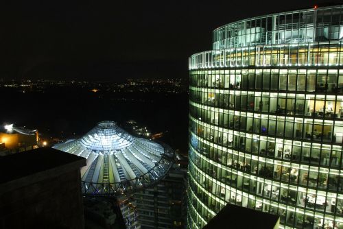 berlin night landscape