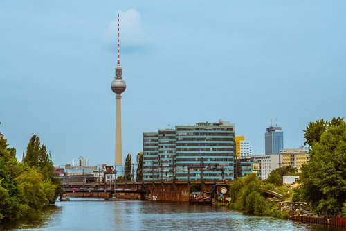 berlin  tv tower  tower