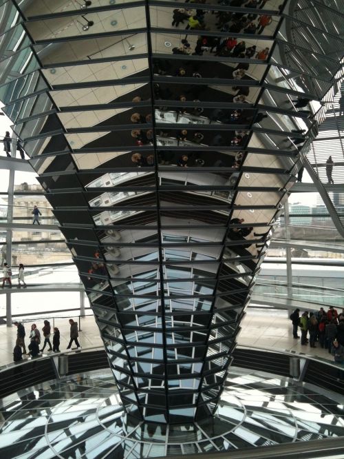 berlin glass dome reichstag building