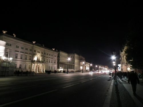 berlin night road