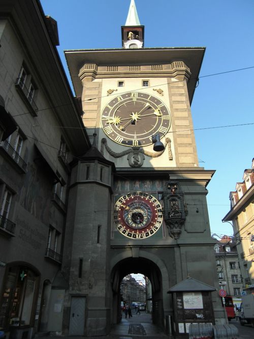 bern clock tower clock