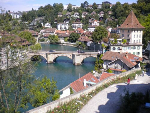 bern bridge river