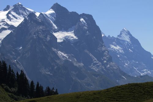 berner bernese oberland alps