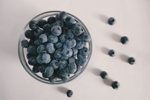 berries blue blueberries