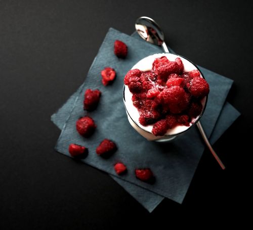berries dessert food