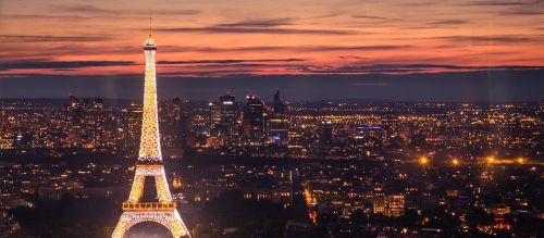 paris lights city