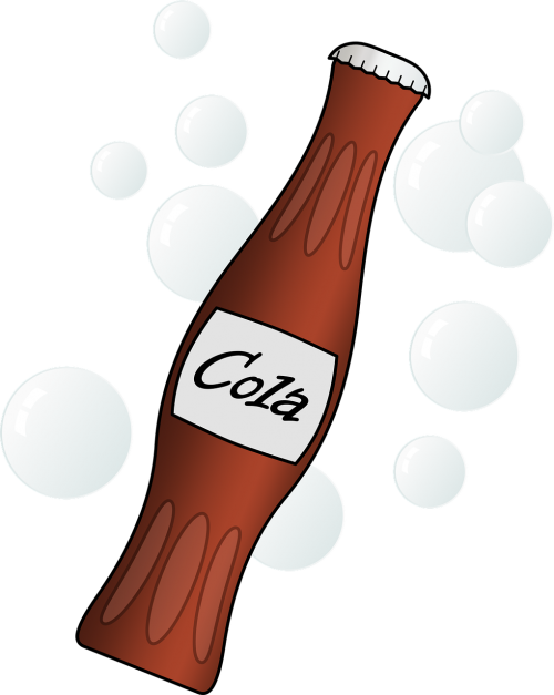 beverage bubbles cola