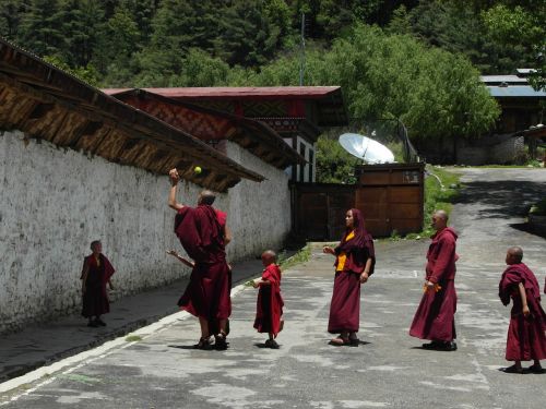bhutan monks buddhism