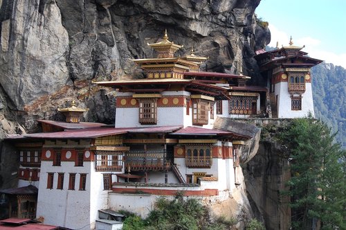 bhutan  tiger's nest  buddhism
