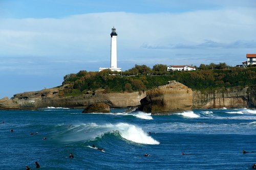 biarritz  sea  ocean