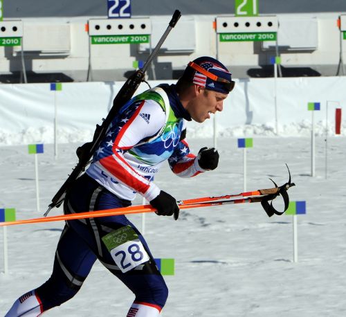 biathlon competitor athlete
