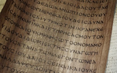 bible manuscript papyrus