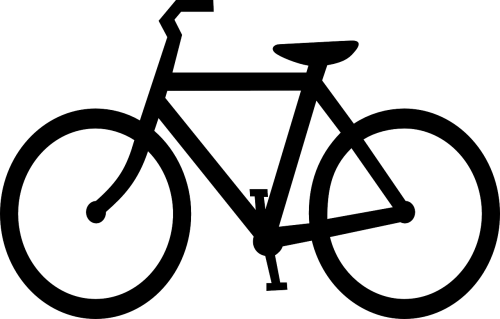 bicycle bike silhouette