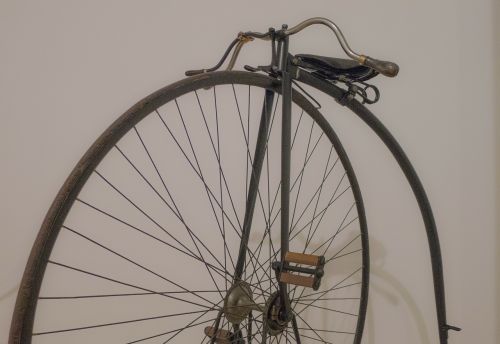 bicycle unicycle old