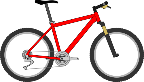 bicycle red bike