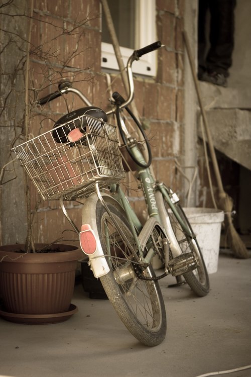 bicycle  old  retro