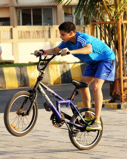 bicycle rider child