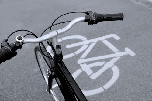 bicycle path bicycle signs bike