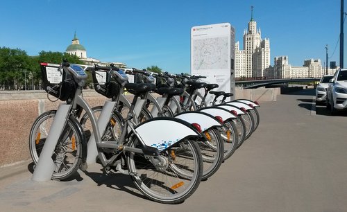 bicycle rental  bike  moscow