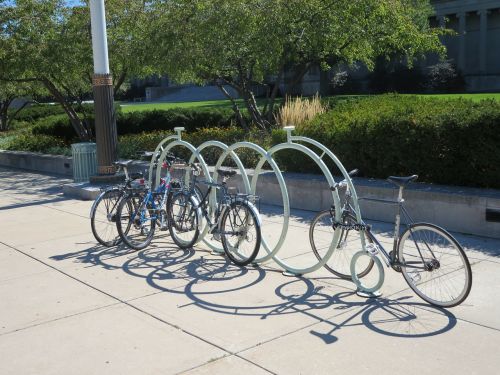 bicycles parking bike