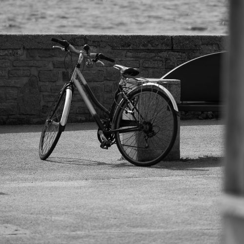 Bicycle Against A Wall
