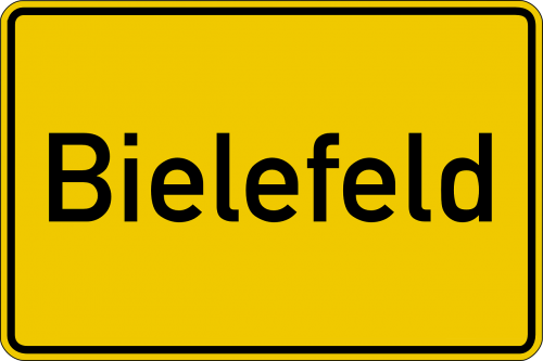 bielefeld town sign shield