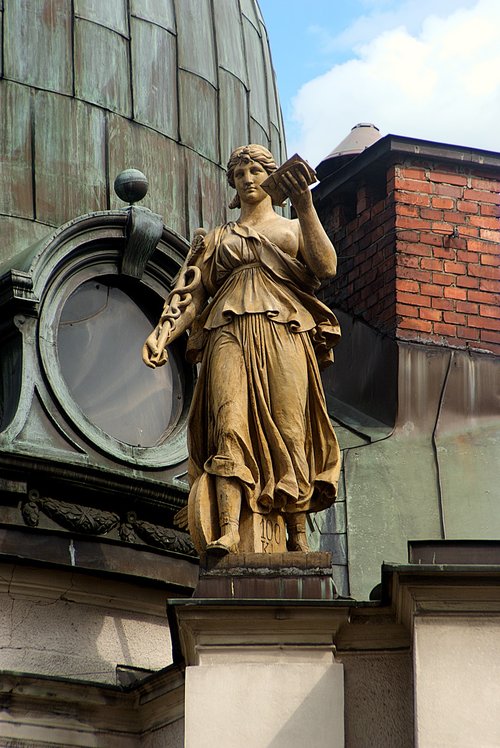bielsko  bielsko-biala  the statue