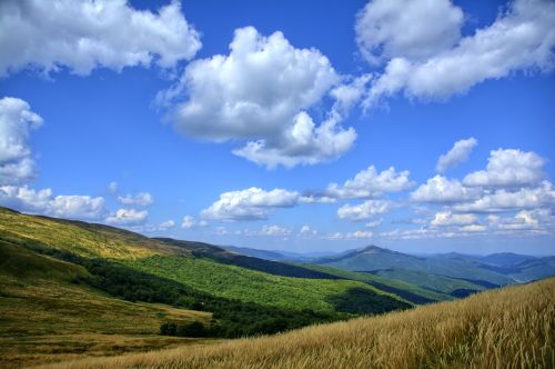 bieszczady mountains the silence