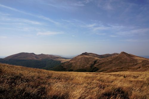 bieszczady połonina mountains